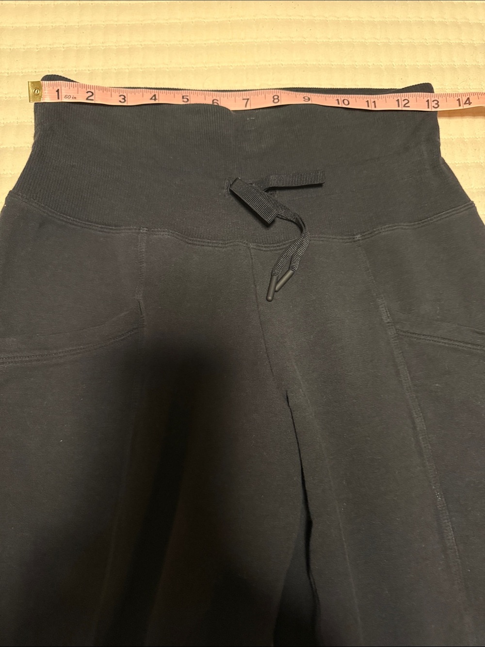 all in motion Black High-Rise Drawstring Joggers - Picture 3 of 5